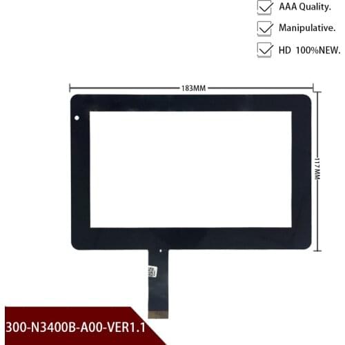 High Quality Touch Screen Panel Digitizer Glass Sensor For ONDA VI10 EXPLAY informer 701 300-N3400B-A00-VER1.1 Free shipping