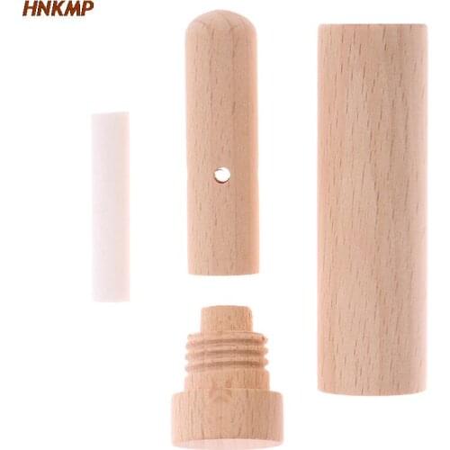 1pc Essential Oil Aroma Wood Diffuser Inhaler With Wicks Nebulizer Packing Oils Aromatherapy Nasal Inhaler