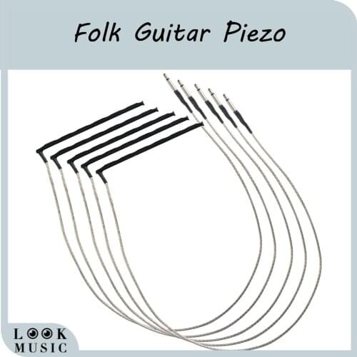 5Pcs Guitar Under-Saddle Piezo Bridge Pickup Piezo For Acoustic Folk Guitar