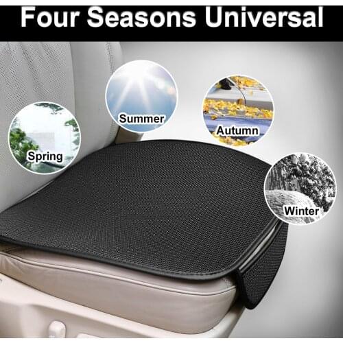 X Autohaux Car Seat Cover Four Seasons Front Ice Silk Cushion Breathable Protector Mat Pad Auto accessories Universal Size