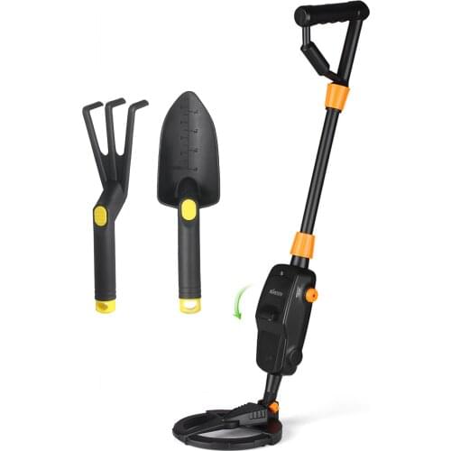 KKmoon Children Lightweight Metal Detector Gold Digger Treasure Hunter Tracker Seeker with Waterproof Search Coil for Kids