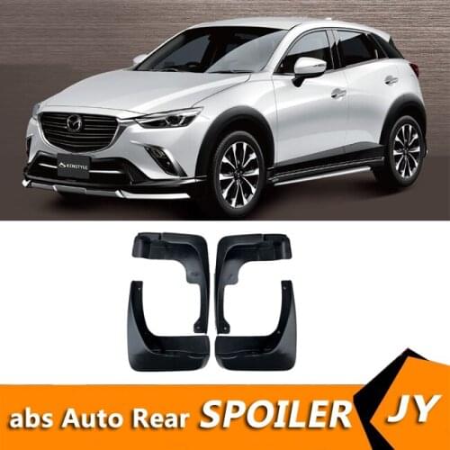For Mazda CX-3 2018-2019 Mudflaps Splash Guards Front With the color and rear Mud Flap Mudguards Fender Modified special