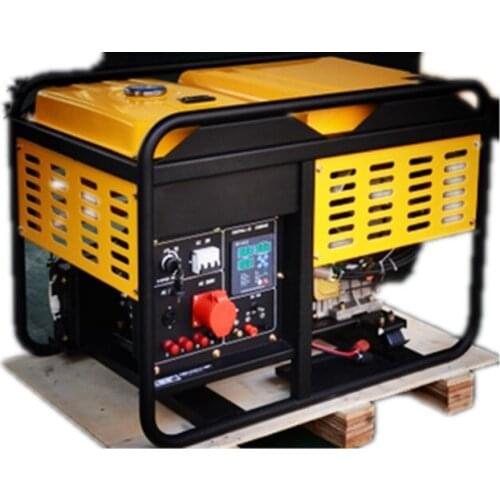 Hot sale 10KW Air cooled 2 Cylinders diesel generator R2V88 open-shelf