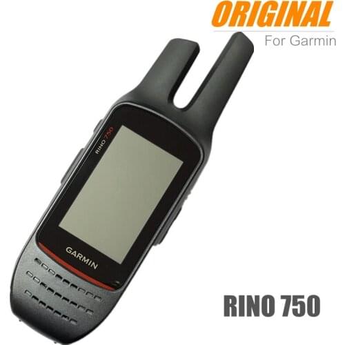 Original Bicycle speed meter LCD + Front Frame for GARMIN RINO 750 Bike GPS stopwatch LCD display Screen with Front cover Frame