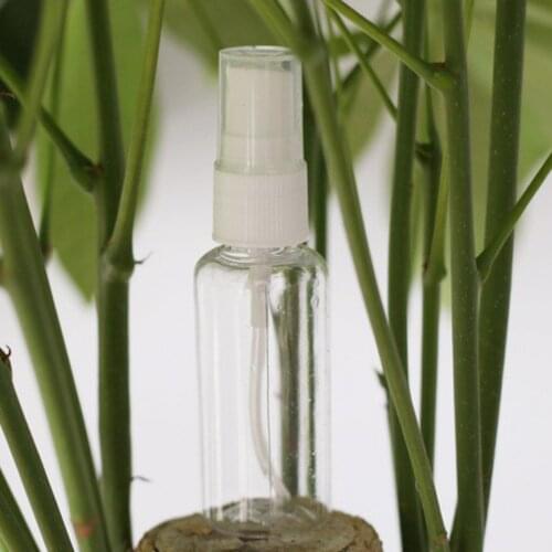 Portable Transparent Empty Spray Bottles 10ml/20ml/30ml/60ml Plastic Mini Refillable Cosmetic Containers With Spray Scent Pump