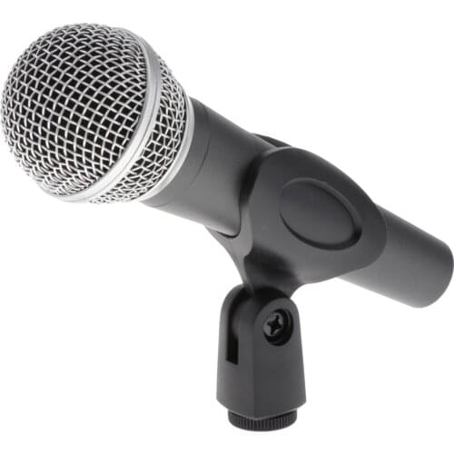 Professional Stage Vocal Wired Cardioid Dynamic Microphone SM58 for Video Recording KTV