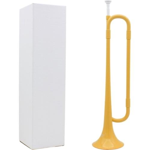 Light weight bB key Bugle Cavalry Trumpet ABS Musical Music Instruments for Orchestra School Band