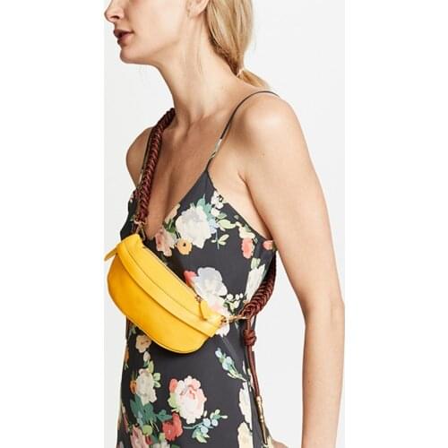 Designer chest bag Leather waist Belt bag Fanny Ring Pack for women Waist Pack woven Shoulder bags Pouch sac banane femme bolsa