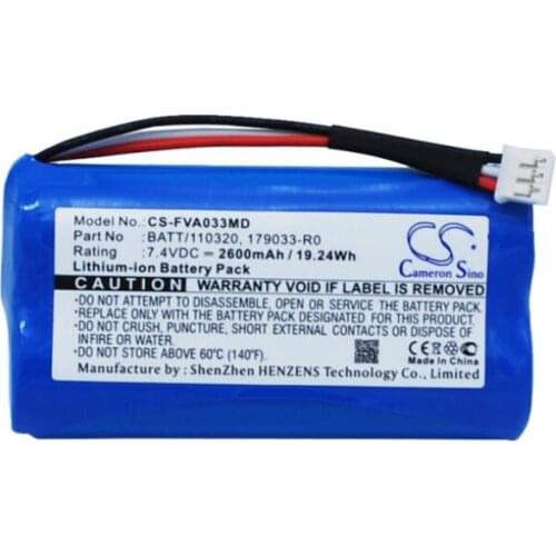 Cameron Sino 2600mAh battery for FRESENIUS Infusionspump Volumat Agilia D 179033-R0 179033-R2 BATT/110320 MB1790