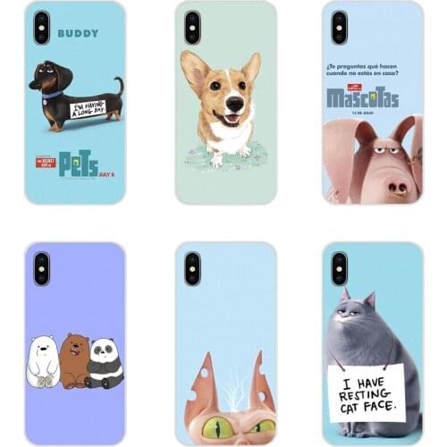Accessories Shell Cases funny animal The dog cat panda Guinea For Samsung Galaxy A3 A5 A7 A9 A8 Star A6 Plus 2018 2015 2016 2017
