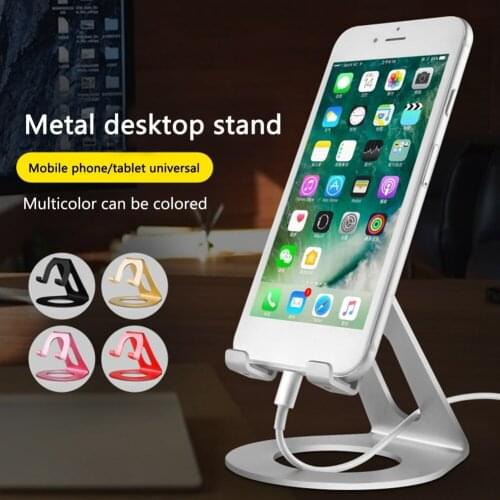 Phone Holder Stand Mobile Smartphone Support Tablet Stand For IPhone Desk Car Cell Phone Holder Stand Portable Mobile Holder
