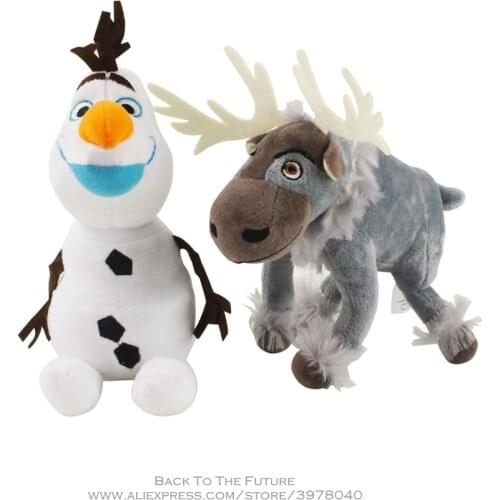 Disney Frozen Olaf 16-20cm Cartoon Animal Soft Stuffed Cotton Dolls Plush Peluche kids Toy Model for Children Gift