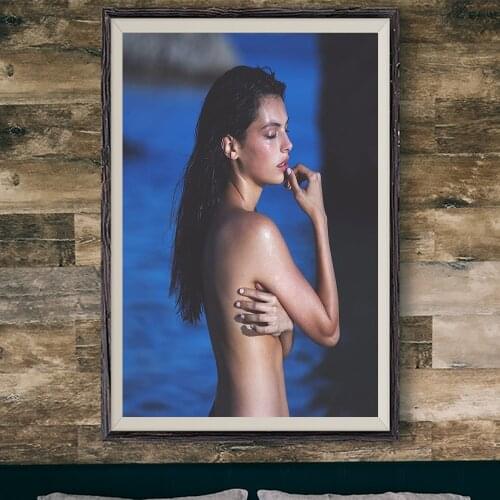 E382 May Tager Sexy Model Movie Star Wall Silk Cloth Poster Art Home Decoration Gift