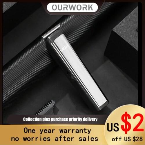 Electric Hair Clipper Mens Oily Head Sculpt Professional Noise Reduction Design Long Lasting Battery Life