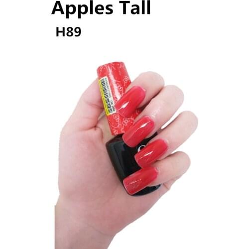 H89 5 Apples Tall 15ml UV LED Gel Polish Vernis Permanent Lasting Shine opies Nail Art (need lamp dry)