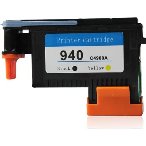 JIANYINGCHEN 1pieces ( Black+Yellow) remanufactured Printhead for hps940 C4901A for HPsofficejet pro 8000 8500 8500A 8500A