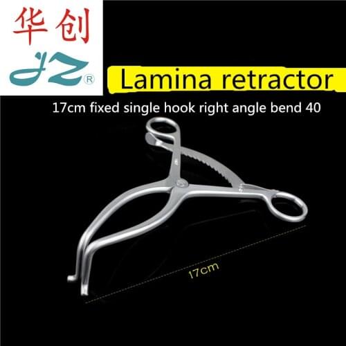 JzOrthopedic instrument medical spinal lamina retractor sheep horn blunt hook lumbar cervical vertebra distraction forcep opener
