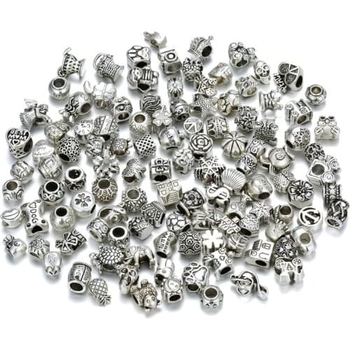 10Pcs Lot Waist Beads Love Family Animal Moon Star Charms Pendants for Women Men Bracelet Necklace Jewelry Crafts Making DIY