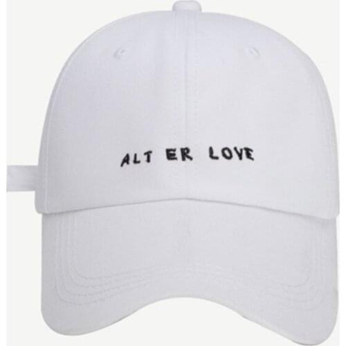 Ldslyjr Cotton Letter Embroidery Casquette Baseball Cap Adjustable Snapback Hats for Men and Women 265