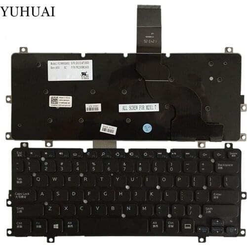 New US Laptop Keyboard for DELL Insprion XPS 10 11 3000 11-3000 2-in-1 Series 3157 BLACK