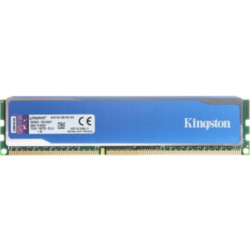 Kingston HyperX Blu DDR3 1600MHz RAM Memory DDR3 8GB 4GB Memoria RAM 240-Pin DIMM Intel Gaming Memory For Desktop PC3