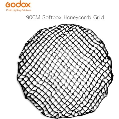 Godox Portable P90G P90L P90H 90cm 16 Rods Deep Parabolic Softbox Honeycomb Grid