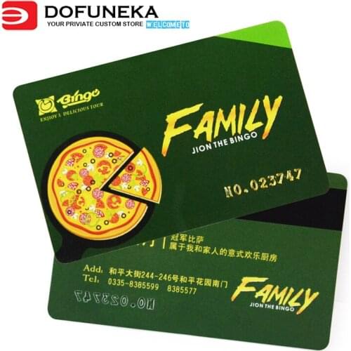 Advertising card for different fields custom plastic cards printing factory price glossy surface PVC VIP card