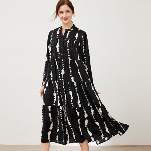 Sayaxiga Fashionable Shirt Dresses