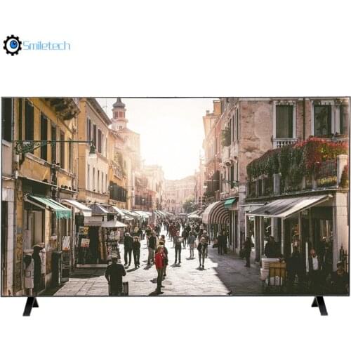 SEEMYT 65'' professional surveillance 3840*2160 TFT 4K LED monitor display security camera system with HDMI VGA RS232 input