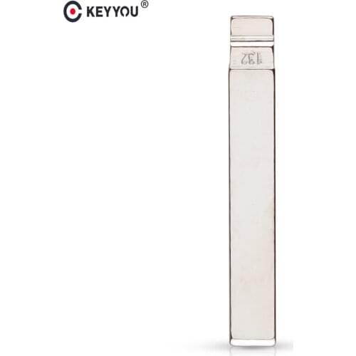 KEYYOU NO.132 Replace Folding Flip Key Blade For SGMW WuLing Car Key Embryo Replacing Key Remote Uncut Blank Key Blade