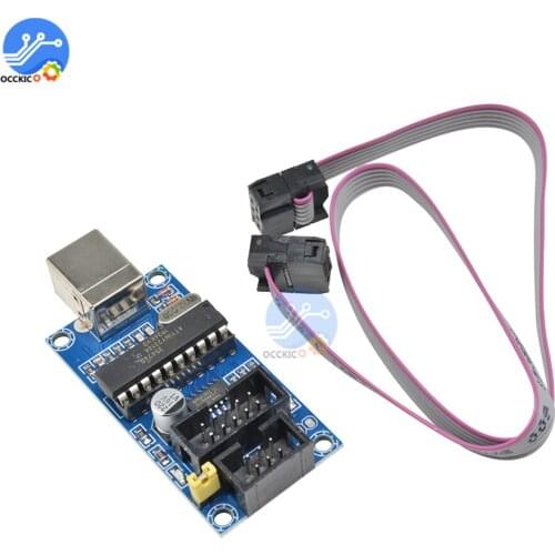 USBTiny USBtinyISP AVR ISP Programmer Bootloader For Arduino IDE Meag2560 UNO R3 With 10pin Programming Cable One DIY kit