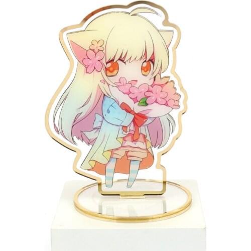 Vograce No Moq Single or Double Sides Japan Character Acrylic Stand Gold Anime Acrylic Standee