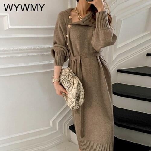 WYWMY Fashionable Knitted Dresses