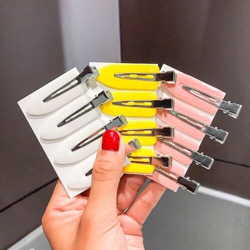 Korean Style Hairpin Makeup Side Bangs Fixed Edge Hairpin Wash Face Accessories Ladies Girl Styling Hairpin Hairclips Hair Pin