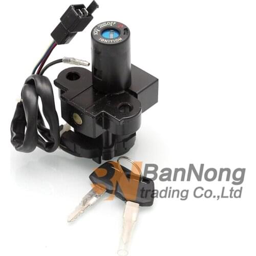 Motorcycle Ignition Switch Lock with Key for Honda NSR250 CBR250 MC19 MC22 CBR400 NC23 NC29 VFR400 CBR600 F2 F4i CB400 SF 92-98