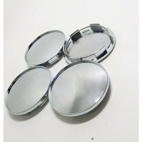 Replacement Wheel Center Hub Cap Silver Chrome Part Repair Accessories