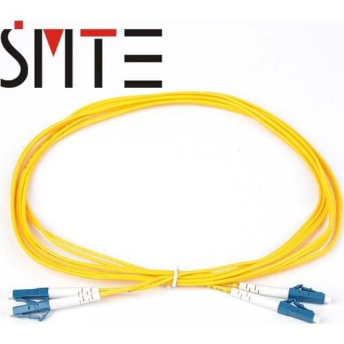 10pcs/lot LC-LC patch cord SD543 single-mode fiber cable 3 meters Duplex core
