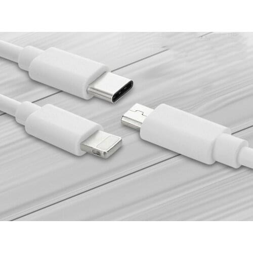 100pcs 1M 2A TPE Micro USB Type-c Charging Data Cable Cord For Samsung iPhone5S 6 6S Plus