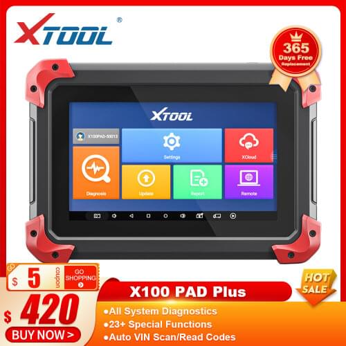 Original XTOOL NEW X100 PAD Professional Auto Key Programmer Odometer Adjustment Oil Reset X100 Pad Free Update 2 Years