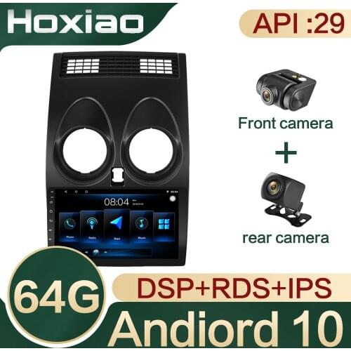 For Nissan Qashqai 1 J10 2006 2007 2008 2009 2010 2010 2012 2012 2013 2din android 10 car radio multimedia video player RDS IPS