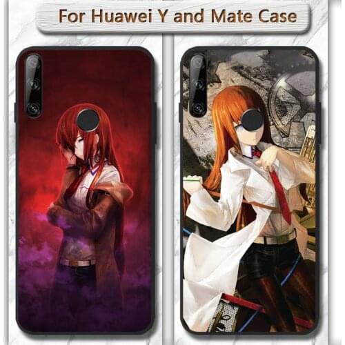 Love Anime Steins Gate Phone Case Cover for huawei mate 9 10 20 30 pro lite X Y5 6 7 9 prime Enjoy 7