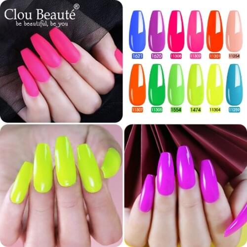 Clou Beaute Gel Nail Polish summer style semi permanente 15ml gellak Top Coat Gel Paint Nail Art Varnish Gel Lacquer Nail Gel