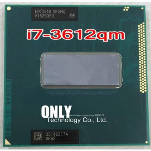 INTEL CPU I7-3612QM I7 3612QM SR0MQ 2.1-3.1G/6M 35W Official version scrattered pieces Free shipping