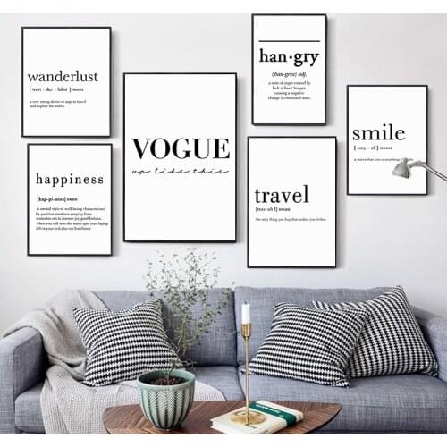 Home Family Love Quote Poster Minimalist Art Print Wall Art Picture Simple Words Canvas Painting Nordic Modern Office Decor