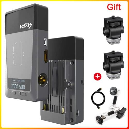 Vaxis ATOM 500 SDI/HDMI Dual Ports Wireless Image Video Transmission System Transmitter Receiver 1080P HD for SLR/MILC Camera