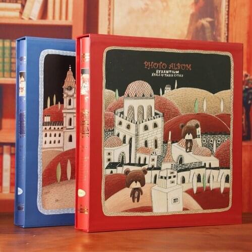 Interlays Photo Album 5 6 7 Large Capacity 500 Baby Photo Album Wedding Gift Photo Album