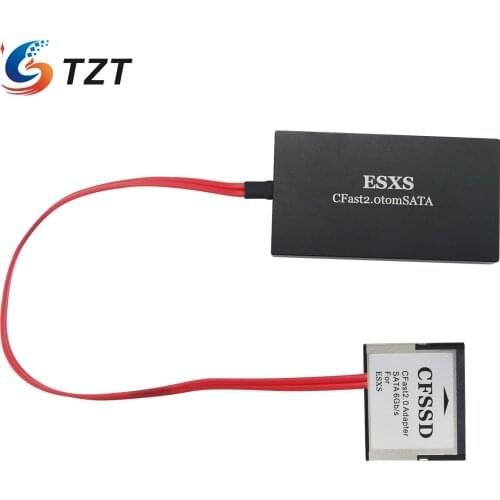 TZT ESXS CFast 2.0 to SSD mSATA Card Converter Adapter for Canon C200 BMPCC46K Z CAM E2