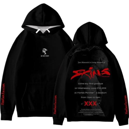 Fashion Design Clothing Xxxtentacion 3d Hoodies Street Pullover 3D Printed Hoodie Mens Youth Sweatshirt Ladies Hooded Top 2020