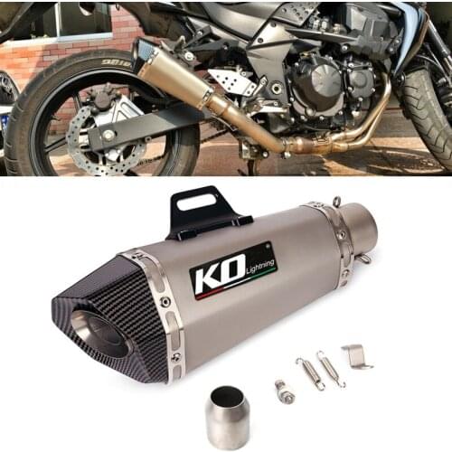 Motorcycle Exhaust System Baffles Muffler Silencer DB Killer Tip Escape for Universal Ninja 300 CBR650F CB300R