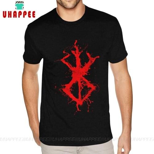 Sacrifice Splatter Version Berserk T Shirts 3XL For Men Top Tees Shirt